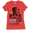 Beer Club Pub Ladies Fitted T-Shirt