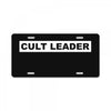 Cult Leader License Plate
