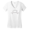 goosebumps Women's V-Neck T-Shirt