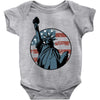 us flag 2 Baby Bodysuit