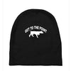 get to the point Baby Beanies