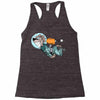 astronaut dog Racerback Tank
