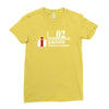 case ih farm center line Ladies Fitted T-Shirt