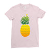 pineapple christmas tree Ladies Fitted T-Shirt
