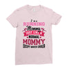 running mommy Ladies Fitted T-Shirt