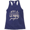voila a quoi ressemble le papou parfait2 Racerback Tank