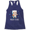 puncha yo buns Racerback Tank