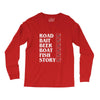 road bait beer boat fish story Long Sleeve Shirts