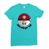 schrodinger ball Ladies Fitted T-Shirt