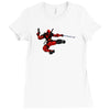 merc with a mouth Ladies Fitted T-Shirt