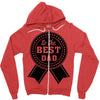 best dad ever Zipper Hoodie