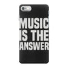 music is the answer iPhone 7 Case
