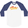new alva skateboard skate decks logo 3/4 Sleeve Shirt