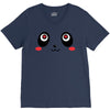 panda face V-Neck Tee