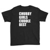 chubby girls cuddle best Youth Tee