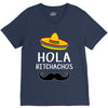 hola bitchachos V-Neck Tee
