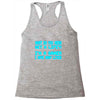 many lives Racerback Tank