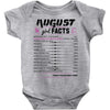 August Girl Facts Leo Baby Onesie