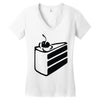 this shirt is a lie Women's V-Neck T-Shirt