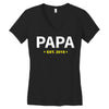 papa Women's V-Neck T-Shirt