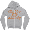 chubby and lovely Zipper Hoodie