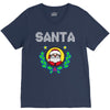 santa christmas V-Neck Tee