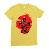 deadpool chimichanga Ladies Fitted T-Shirt