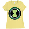 omnitrix symbole ben10 Ladies Fitted T-Shirt