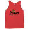 pizza is my valentine 56 Tank Top