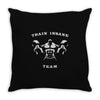 train insane Throw Pillow