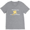 i dont need condoms the aids will kill the baby V-Neck Tee
