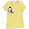 sad psycho Ladies Fitted T-Shirt