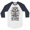 I'm A Veteran Grandpa T Shirt 3/4 Sleeve Shirt