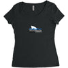 Cool Shark Women's Triblend Scoop T-shirt