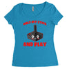 gaming hold and play Women's Triblend Scoop T-shirt