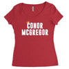 conor mcgregor crown Women's Triblend Scoop T-shirt