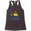 Totally Straight Lgbt Unicorn Racerback Tank