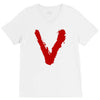 the new series visitors V-Neck Tee