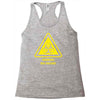 biohazard symbol laboratory hazard warning sign Racerback Tank