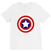 captain america V-Neck Tee