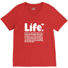 life  available for a limited time only V-Neck Tee