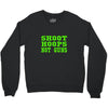 shoot hoops not guns Crewneck Sweatshirt