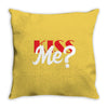 YOU WANT KISS ME Throw Pillow