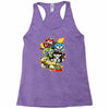 lion collector vectorized Racerback Tank