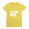 dad bear Ladies Fitted T-Shirt