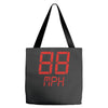 back to the future movie inspired tshirt Tote Bags