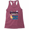 grandma moon&amp;back Racerback Tank