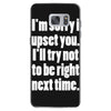 sorry for being right funny joke Samsung Galaxy S7