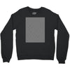 optical illusion skull, ideal gift or birthday present. Crewneck Sweatshirt