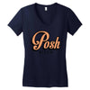 posh bitch Women's V-Neck T-Shirt